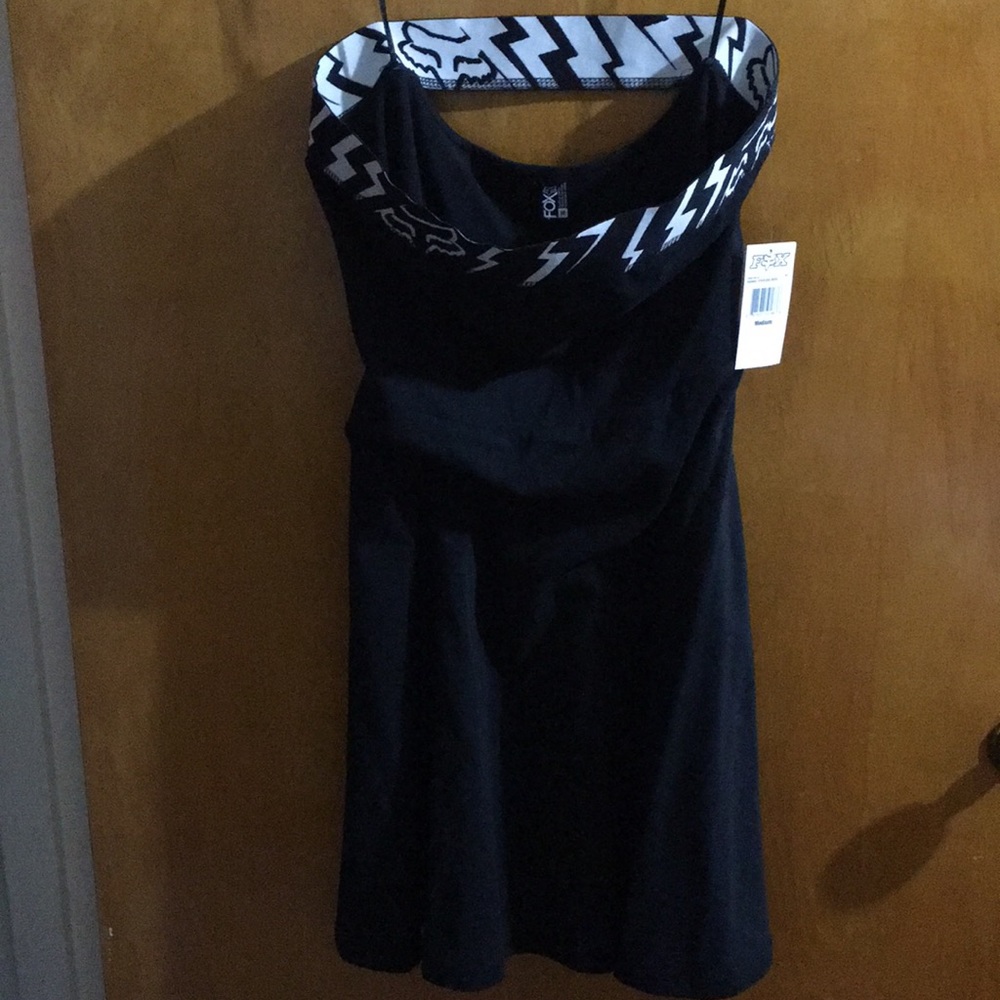 Black fox dress